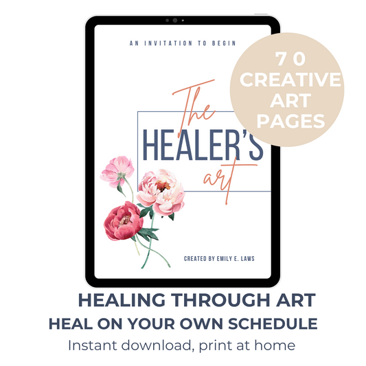 Creative Art Therapy Workbook - Digital Download - PDF