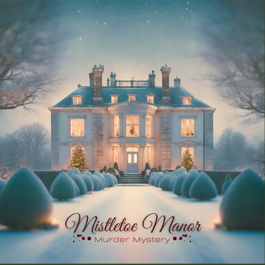 Christmas Dinner Party Kit - "Murder at Mistletoe Manor"